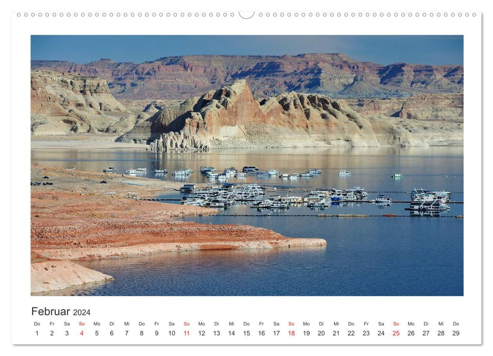 Impressionen am Lake Powell (CALVENDO Premium Wandkalender 2024)