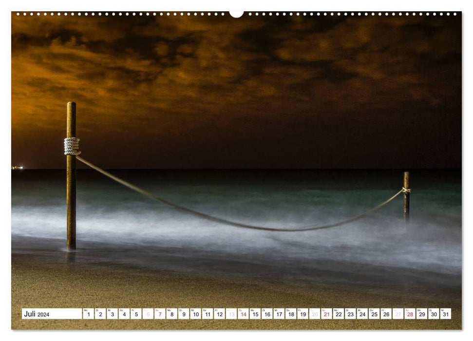 Miami Platja - Unforgettable sea views (CALVENDO Premium Wall Calendar 2024) 