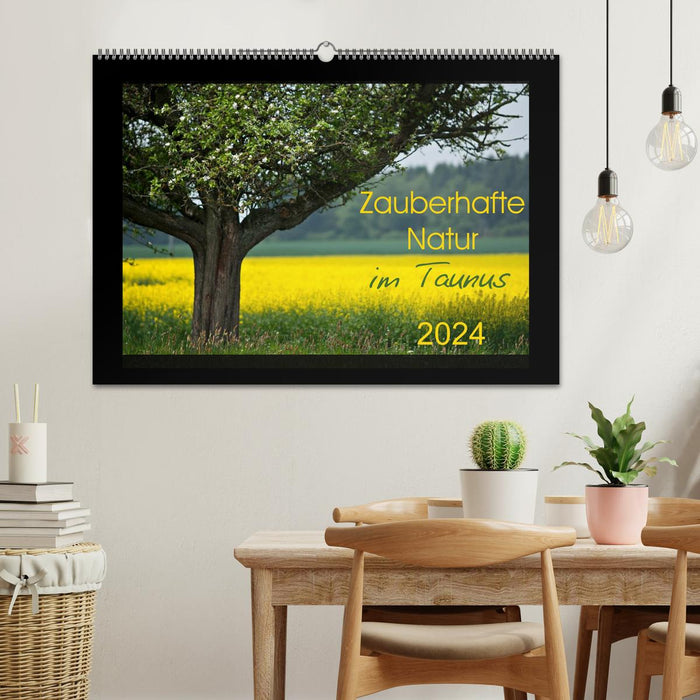 Magical nature in the Taunus (CALVENDO wall calendar 2024) 