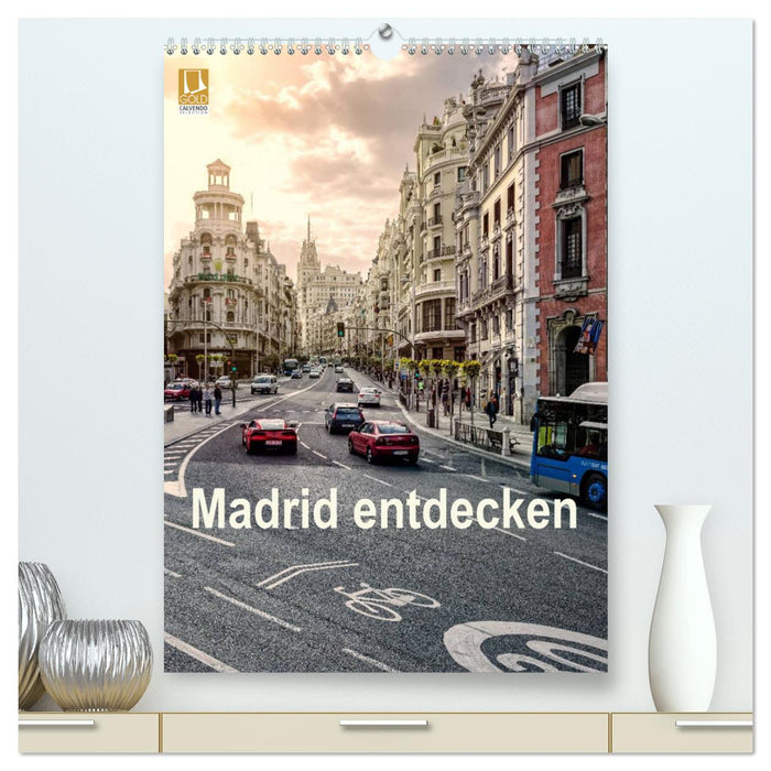 Discover Madrid (CALVENDO Premium Wall Calendar 2024) 