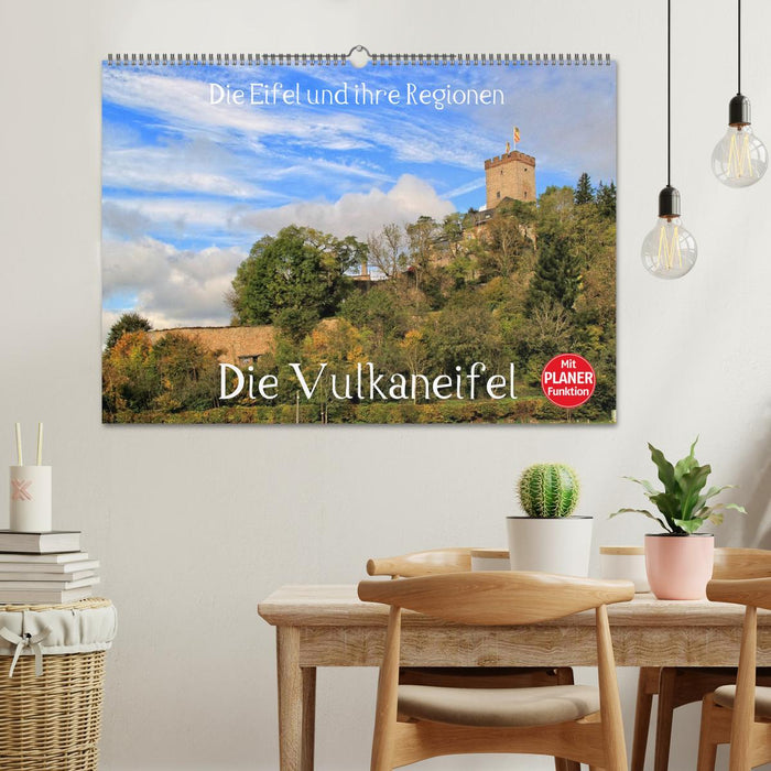 Die Eifel und ihre Regionen - Die Vulkaneifel (CALVENDO Wandkalender 2024)