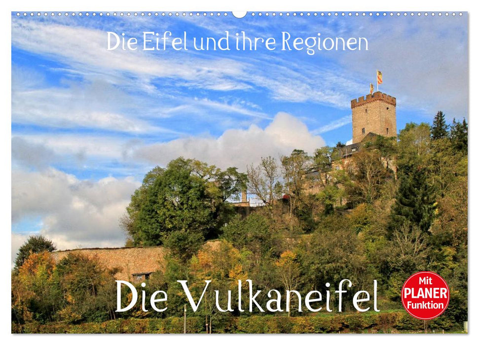 The Eifel and its regions - The Vulkaneifel (CALVENDO wall calendar 2024) 