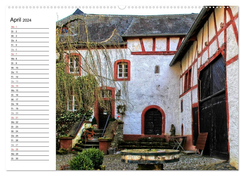 The Eifel and its regions - The Vulkaneifel (CALVENDO wall calendar 2024) 