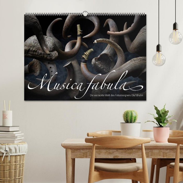 Musica fabula – Le monde fou du photographe Olaf Bruhn (Calendrier mural CALVENDO 2024) 