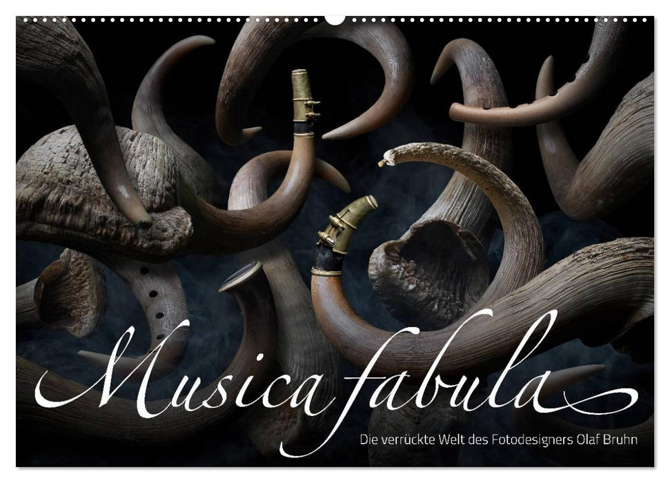 Musica fabula – The crazy world of photo designer Olaf Bruhn (CALVENDO wall calendar 2024) 