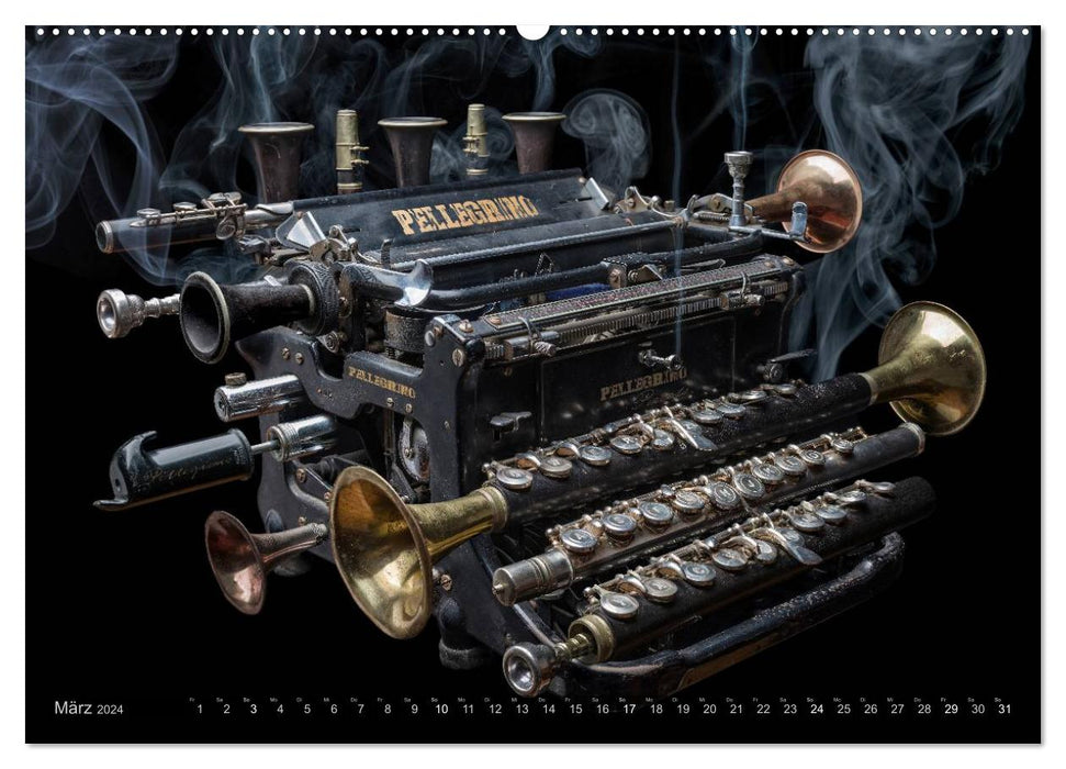 Musica fabula – The crazy world of photo designer Olaf Bruhn (CALVENDO wall calendar 2024) 