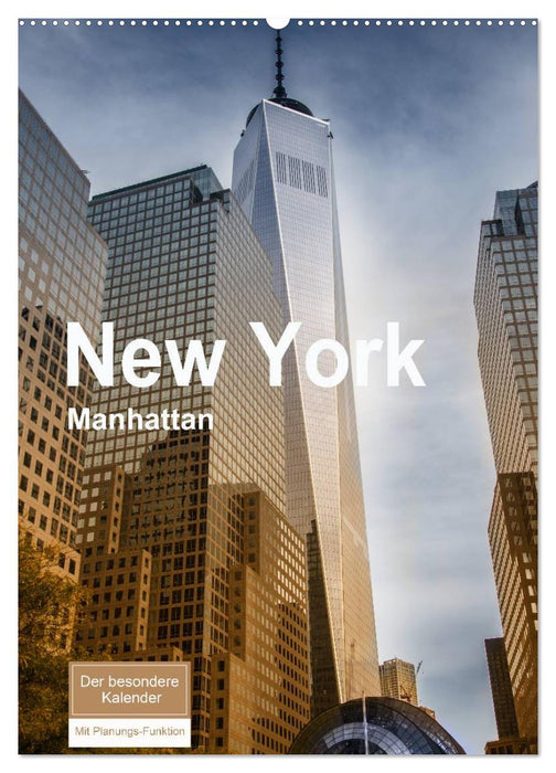 New York - Manhattan (CALVENDO Wandkalender 2024)