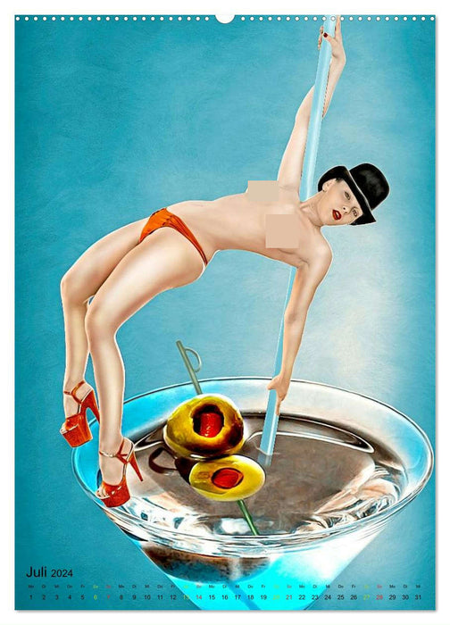 Erotischer Tanz - sinnliche Verführung (CALVENDO Premium Wandkalender 2024)