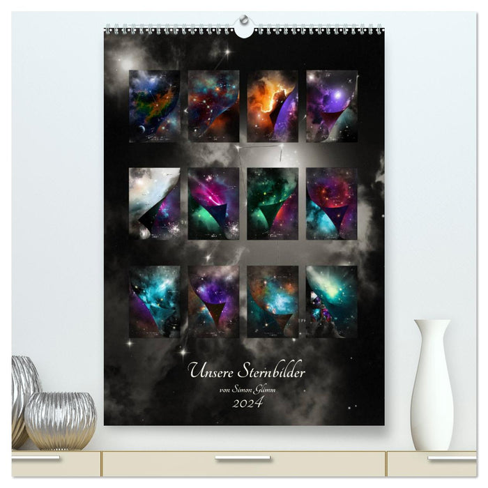 Our constellations (CALVENDO Premium Wall Calendar 2024) 