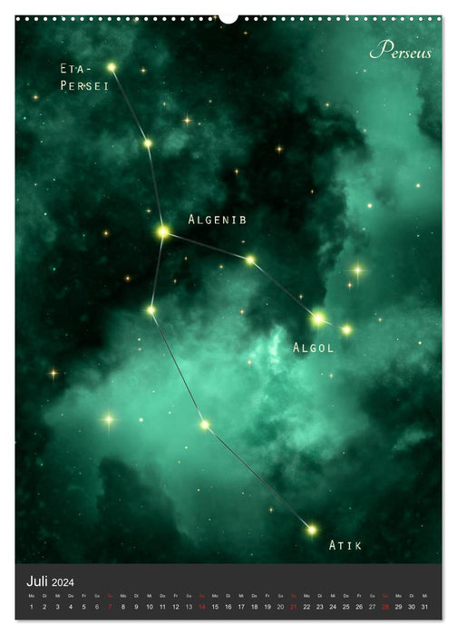 Our constellations (CALVENDO Premium Wall Calendar 2024) 