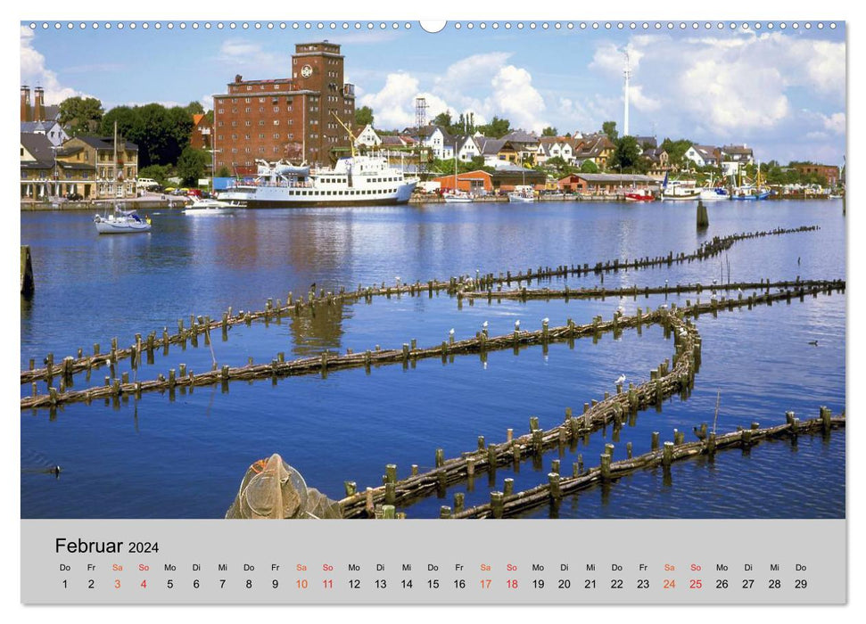 Schleswig-Holstein, holiday destination between the North and Baltic Seas (CALVENDO Premium Wall Calendar 2024) 