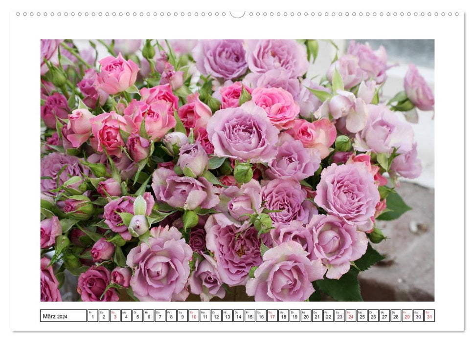 Dreamlike bouquets (CALVENDO Premium wall calendar 2024) 
