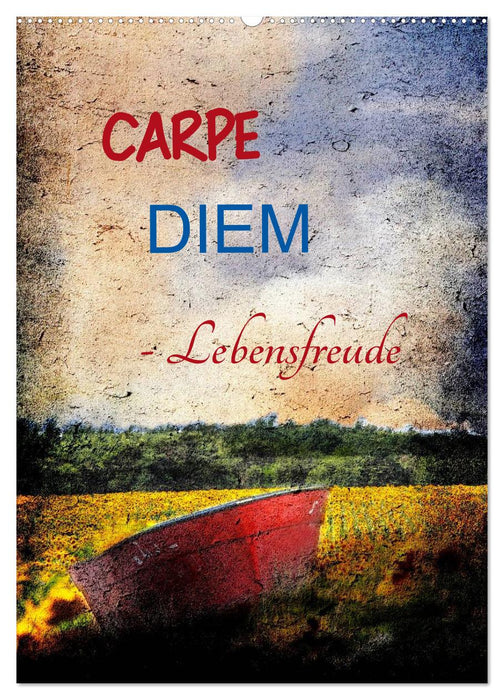 Carpe diem - joie de vivre (Calendrier mural CALVENDO 2024) 