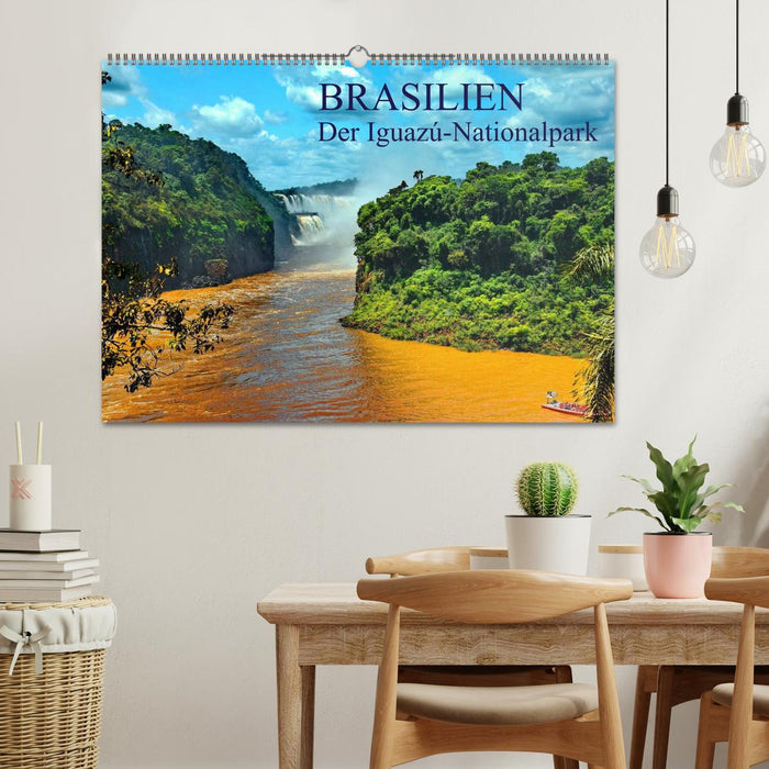 Brazil. The Iguazú National Park (CALVENDO wall calendar 2024) 