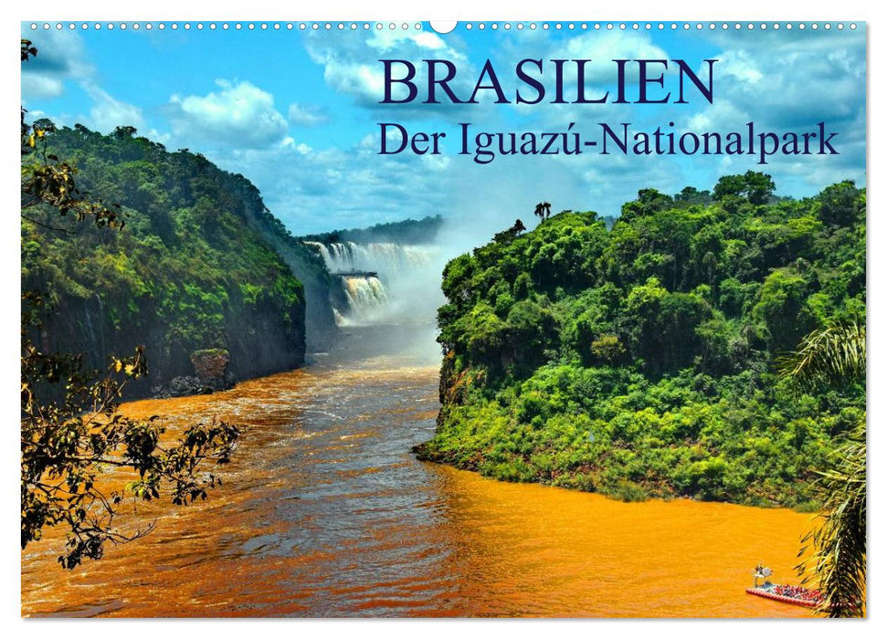 Brésil. Le parc national d'Iguazú (calendrier mural CALVENDO 2024) 