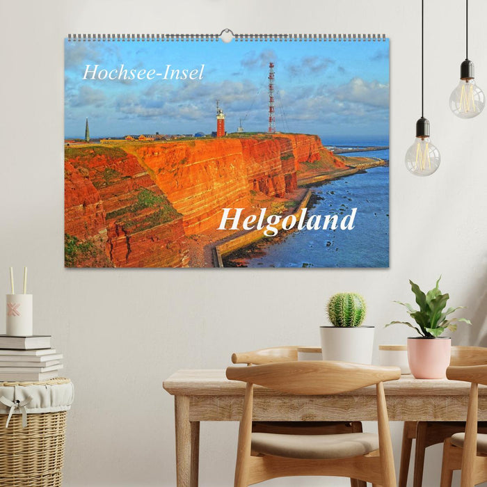 Deep sea island of Heligoland (CALVENDO wall calendar 2024) 