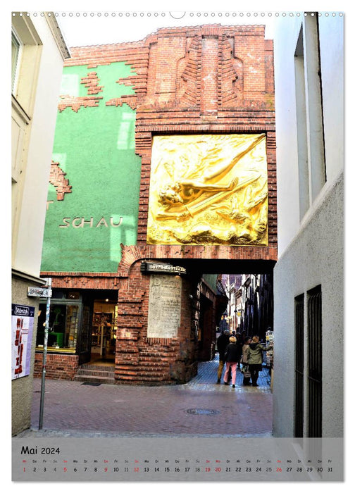 Ville hanséatique libre de BREMEN (calendrier mural CALVENDO 2024) 