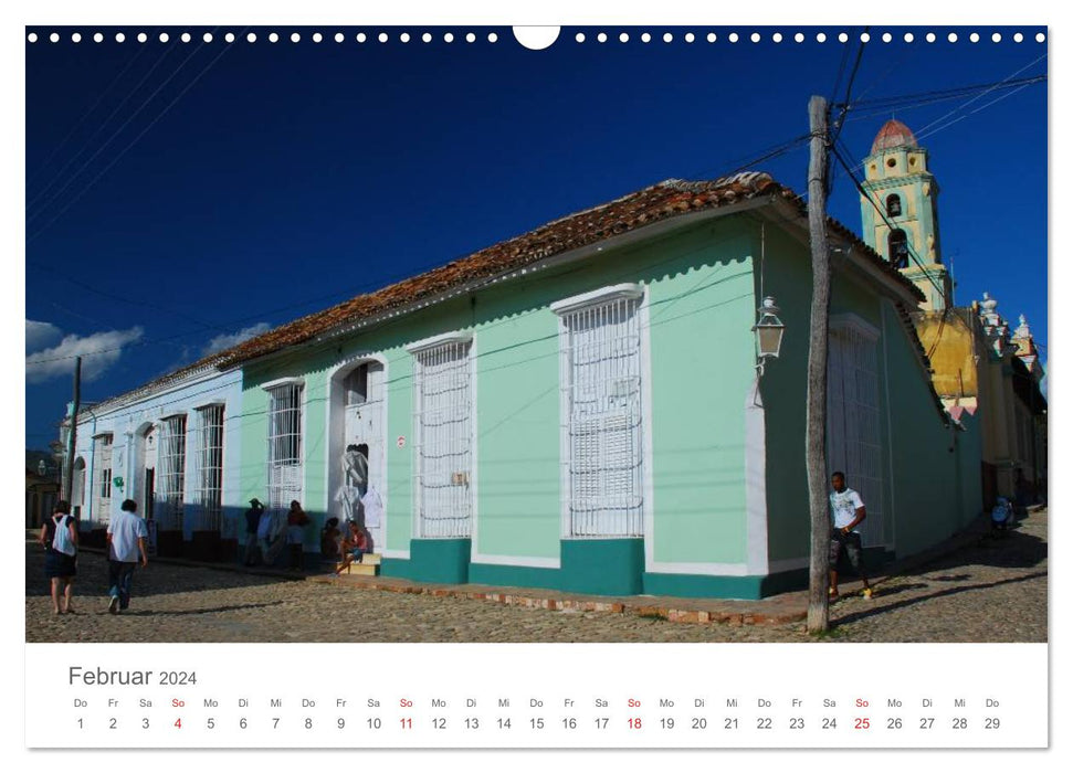 La Isla Cuba (CALVENDO wall calendar 2024) 