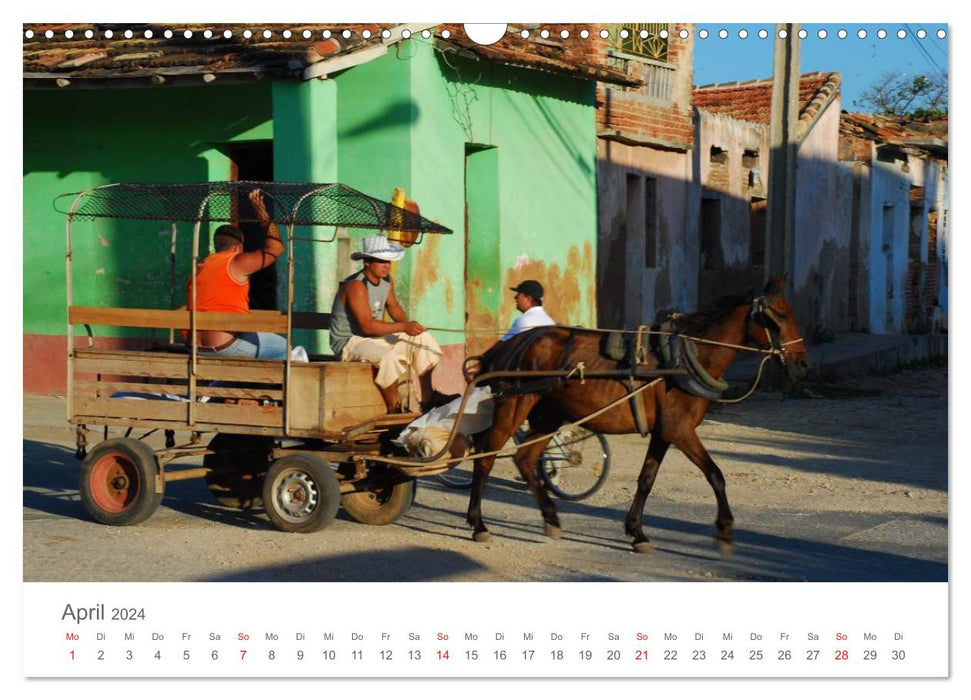 La Isla Cuba (CALVENDO wall calendar 2024) 