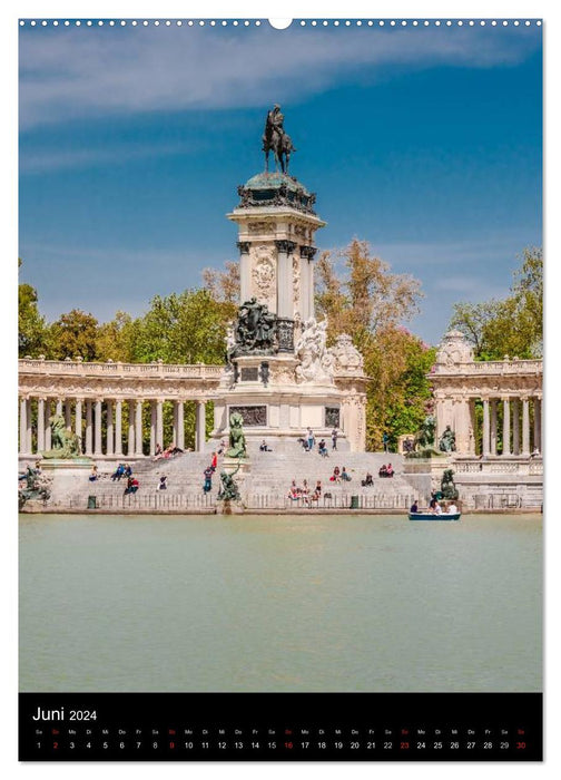 Discover Madrid (CALVENDO wall calendar 2024) 