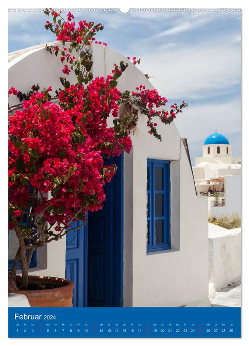 Santorini - Insights (CALVENDO wall calendar 2024) 