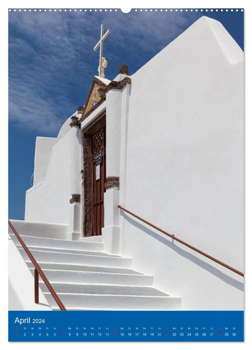 Santorini - Insights (CALVENDO wall calendar 2024) 