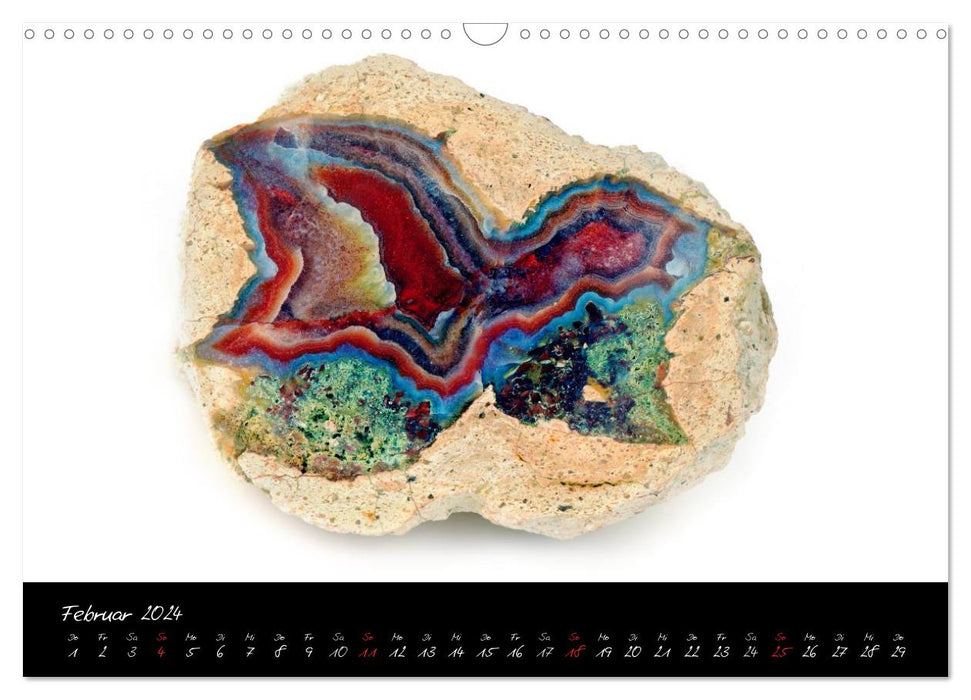 Agates - natural wonders (CALVENDO wall calendar 2024) 