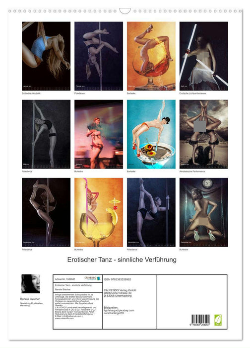 Erotic dance - sensual seduction (CALVENDO wall calendar 2024) 