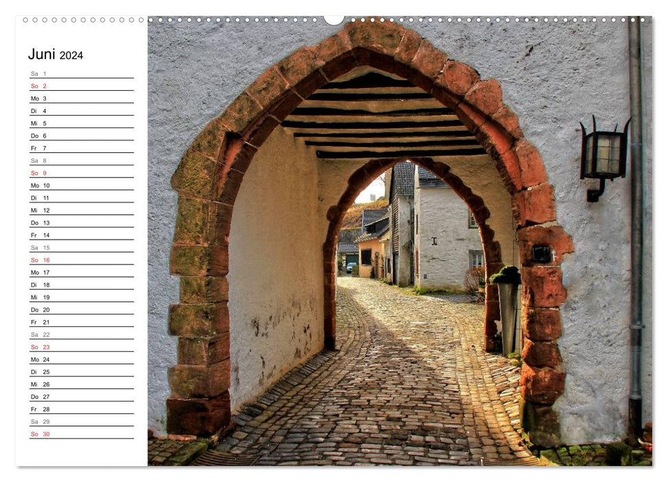 Eye-catchers - gates, doors and windows (CALVENDO wall calendar 2024) 