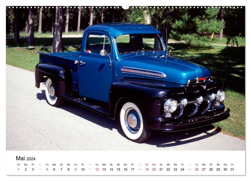 Pickups nord-américains (Calvendo Premium Wall Calendar 2024) 