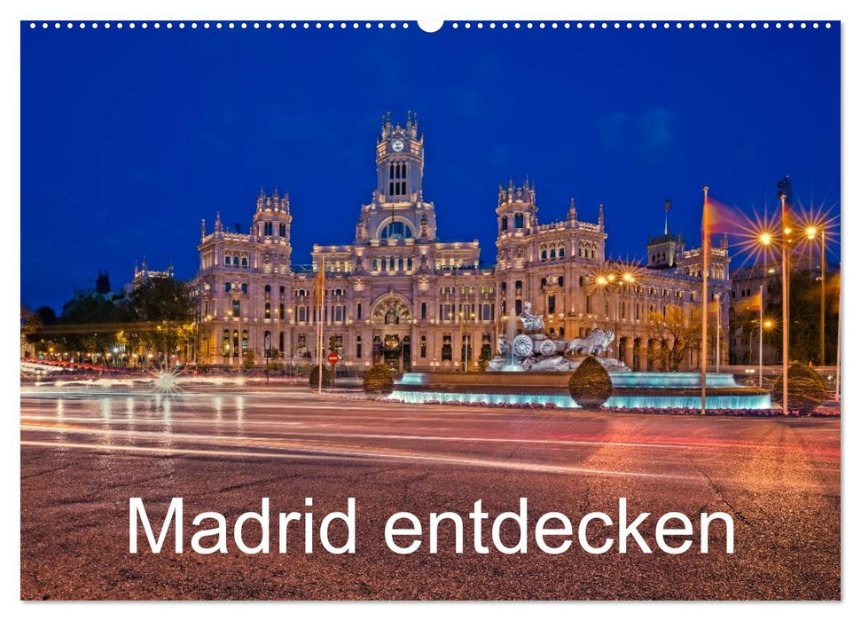 Madrid entdecken (CALVENDO Wandkalender 2024)