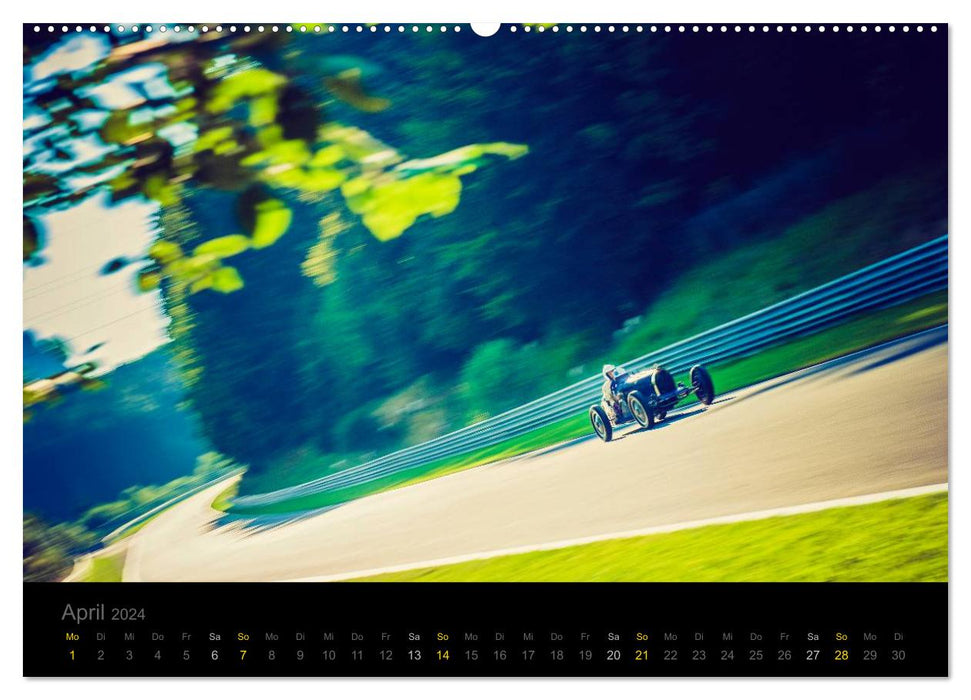 Bugatti - Racing (CALVENDO Wandkalender 2024)
