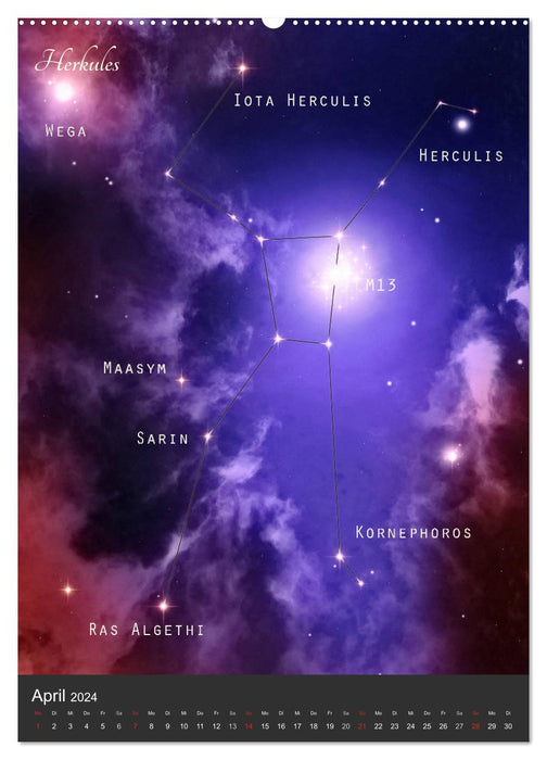 Our constellations (CALVENDO wall calendar 2024) 