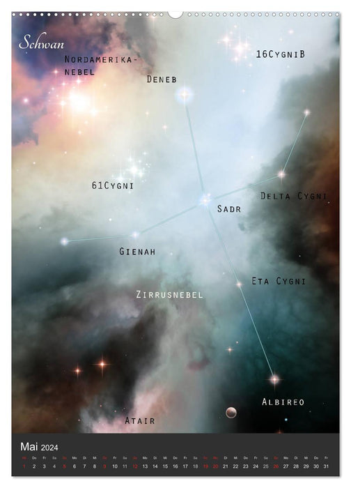 Unsere Sternbilder (CALVENDO Wandkalender 2024)