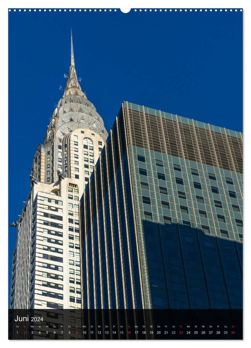 New York Wolkenkratzer (CALVENDO Premium Wandkalender 2024)
