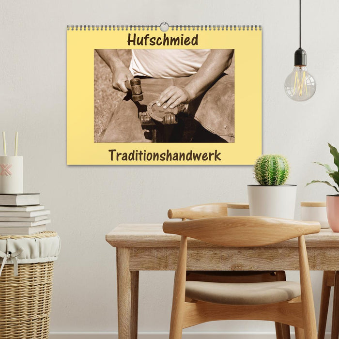 Farrier traditional crafts (CALVENDO wall calendar 2024) 