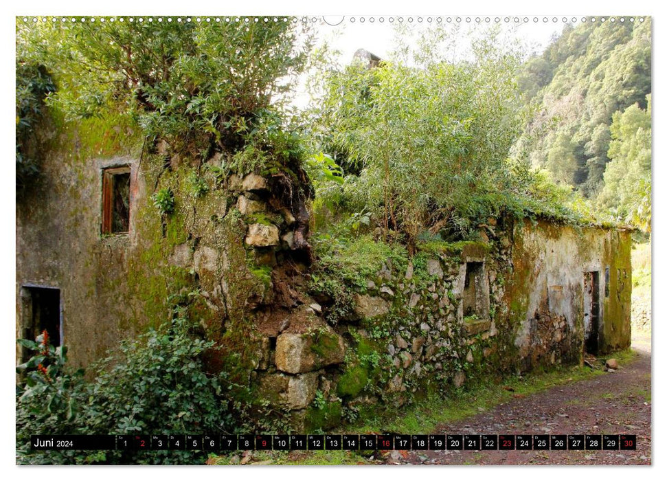 Die wilde Schönheit der Azoren - Sao Miguel (CALVENDO Premium Wandkalender 2024)