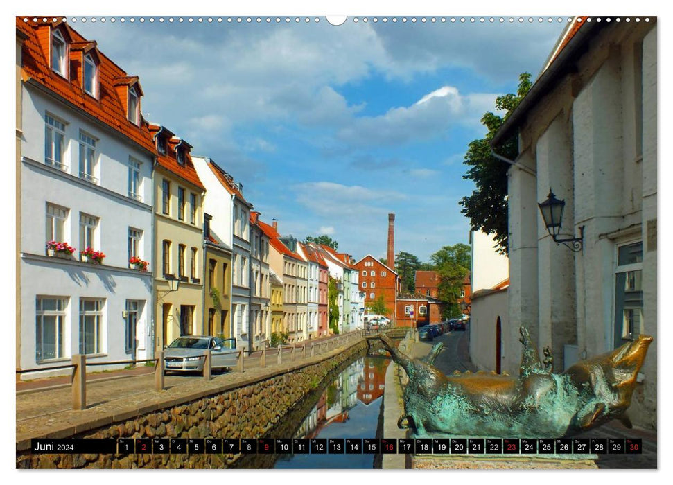 City of Wismar 2024 (CALVENDO Premium Wall Calendar 2024) 