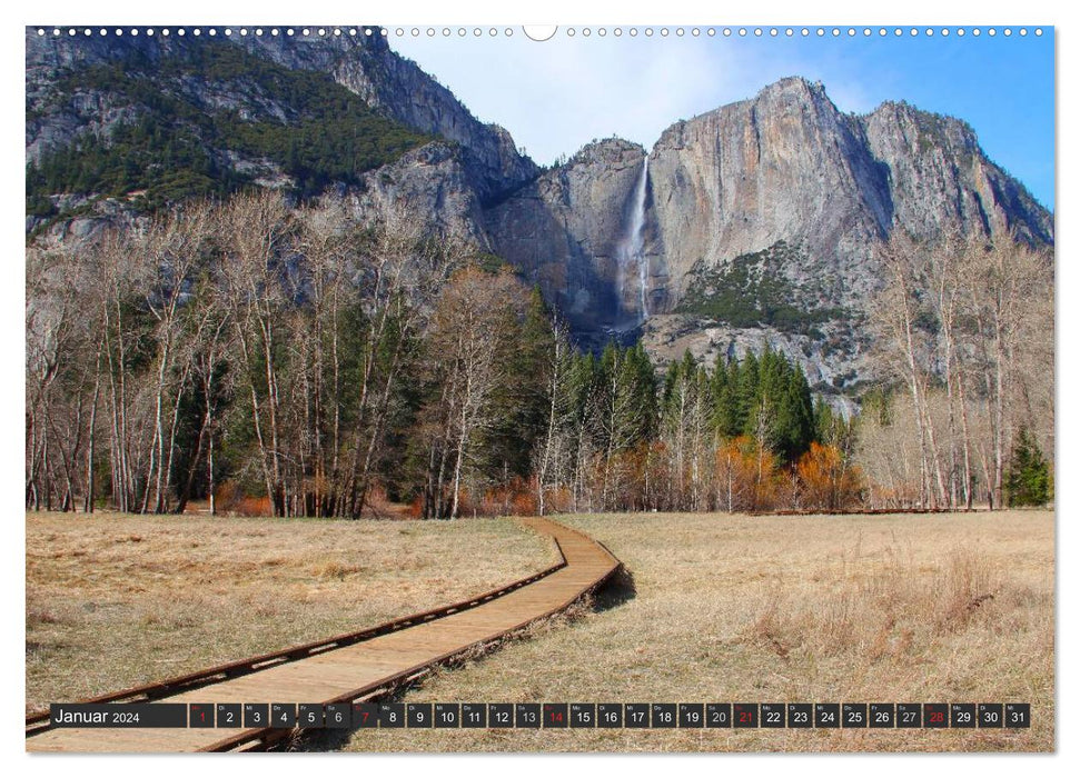 On the road on lonely paths (CALVENDO wall calendar 2024) 