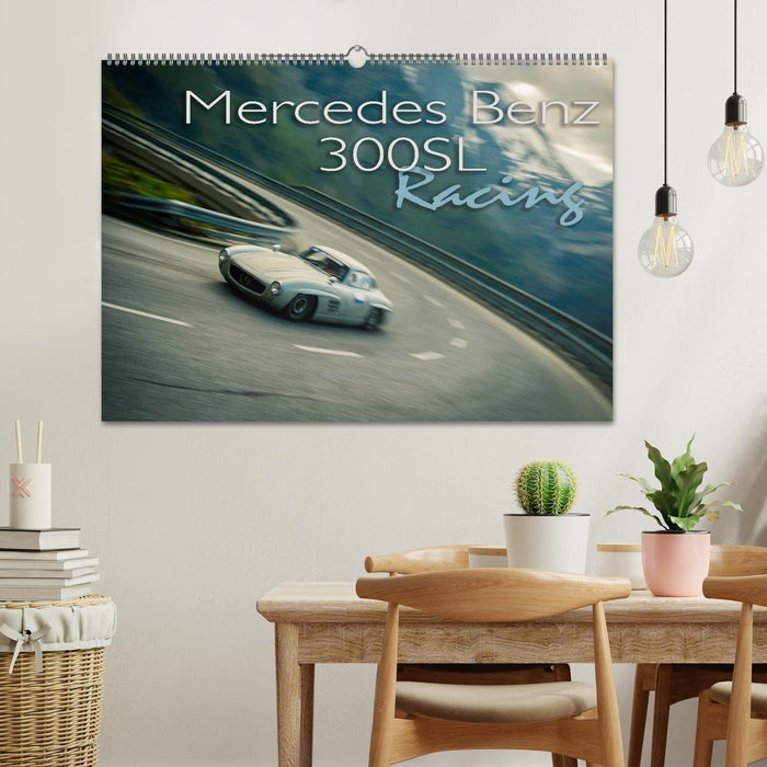 Mercedes Benz 300SL - Racing (CALVENDO Wandkalender 2024)