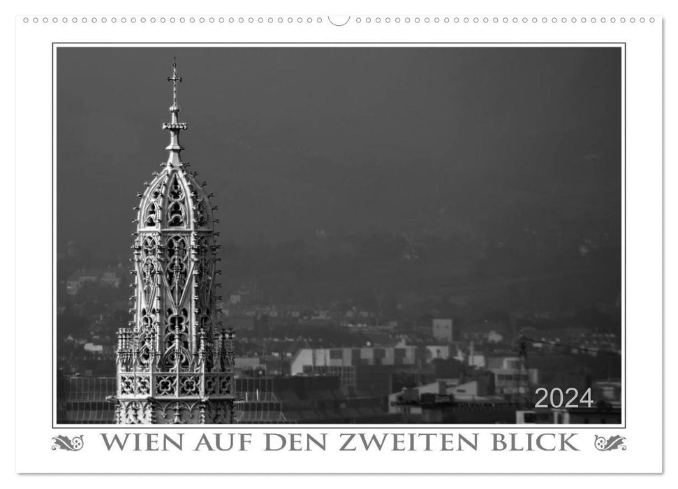 Vienna at second glance (CALVENDO wall calendar 2024) 