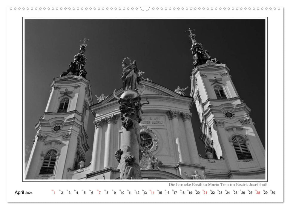 Vienna at second glance (CALVENDO wall calendar 2024) 