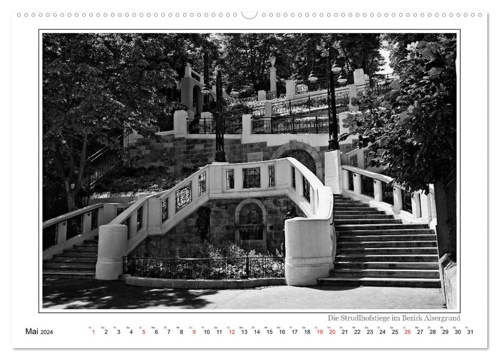 Vienna at second glance (CALVENDO wall calendar 2024) 