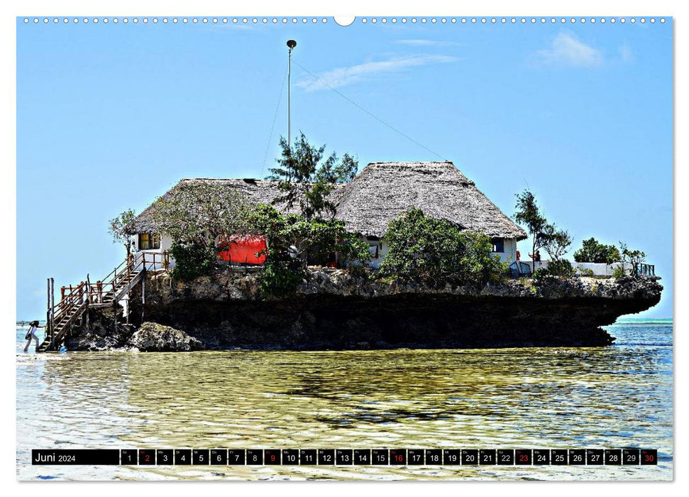 Sansibar, eine Schönheit im Indischen Ozean (CALVENDO Premium Wandkalender 2024)
