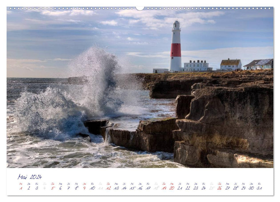 Jurassic Coast - Southern England (CALVENDO Wall Calendar 2024) 