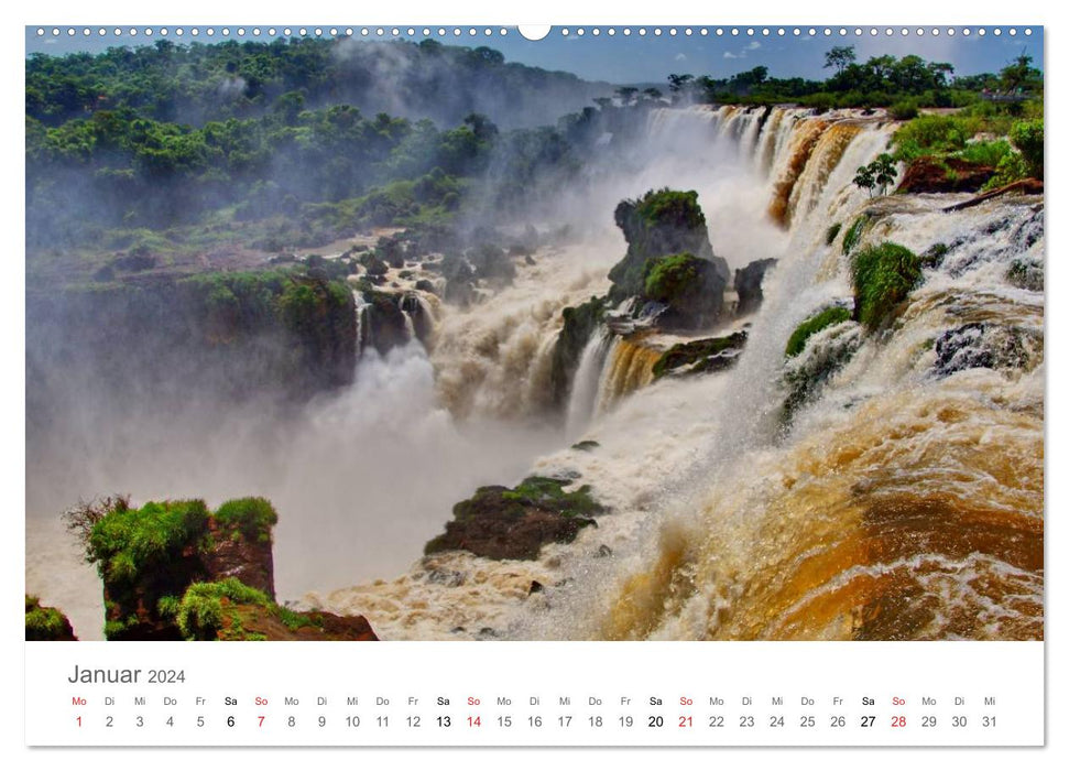 Nationalpark Iguazú Argentinien (CALVENDO Premium Wandkalender 2024)