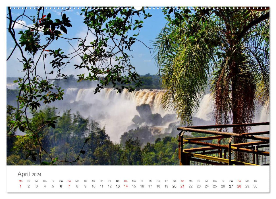 Nationalpark Iguazú Argentinien (CALVENDO Premium Wandkalender 2024)