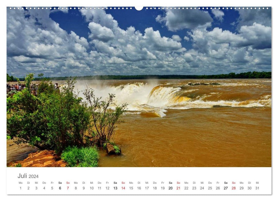 Nationalpark Iguazú Argentinien (CALVENDO Premium Wandkalender 2024)