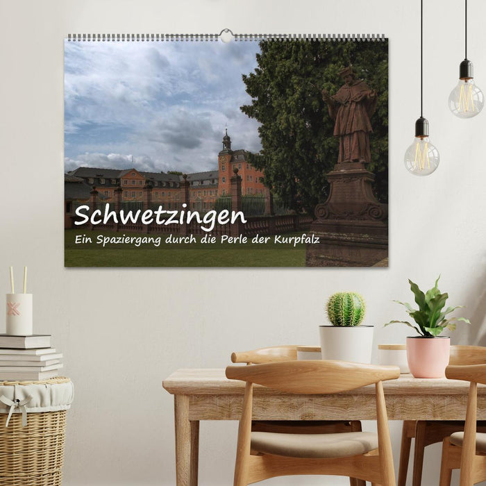 Schwetzingen - Une promenade à travers la perle du Palatinat électoral (calendrier mural CALVENDO 2024) 