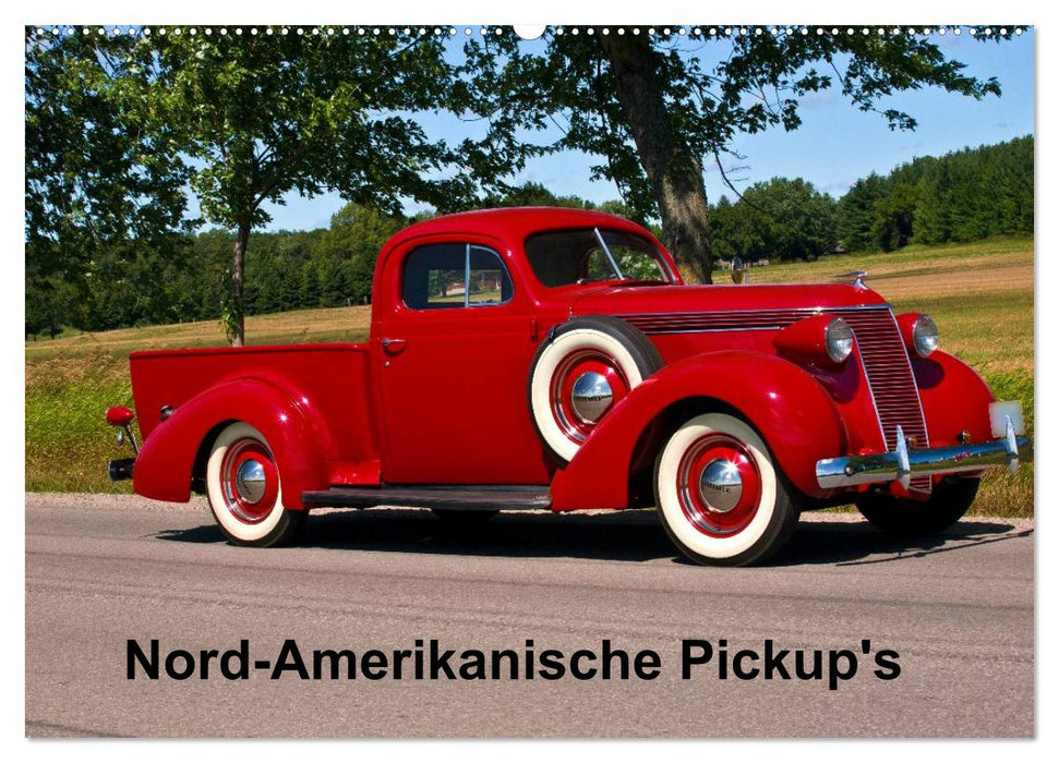 North American pickups (CALVENDO wall calendar 2024) 